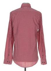 Chemise manches longues rose MEN OF ALL NATION pour homme seconde vue