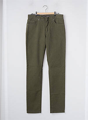 Jeans coupe slim vert TELERIA ZED pour homme