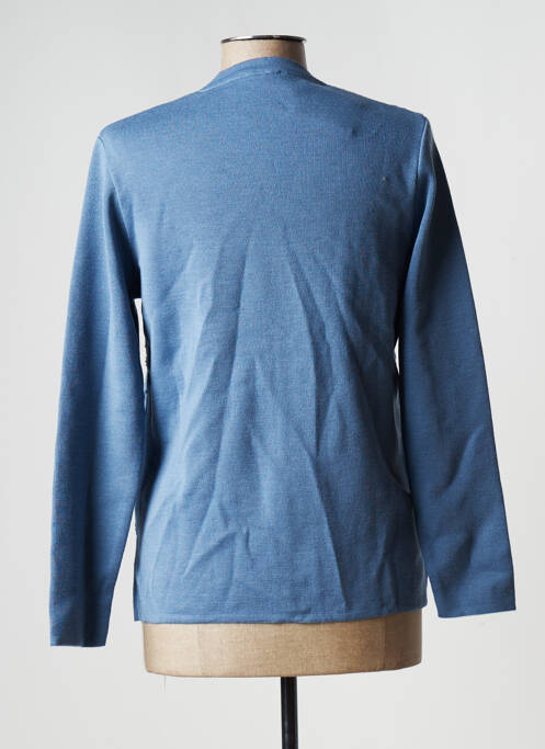 Gilet manches longues bleu ELEANE pour femme