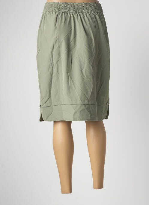 Jupe mi-longue vert GRIFFON pour femme