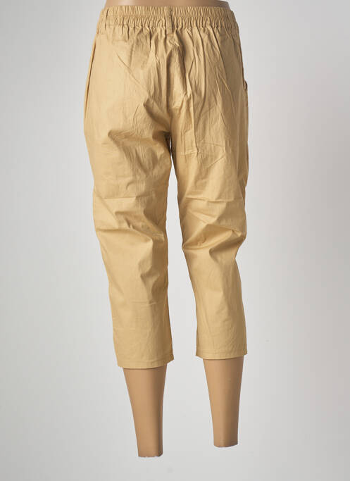 Pantacourt beige GRIFFON pour femme