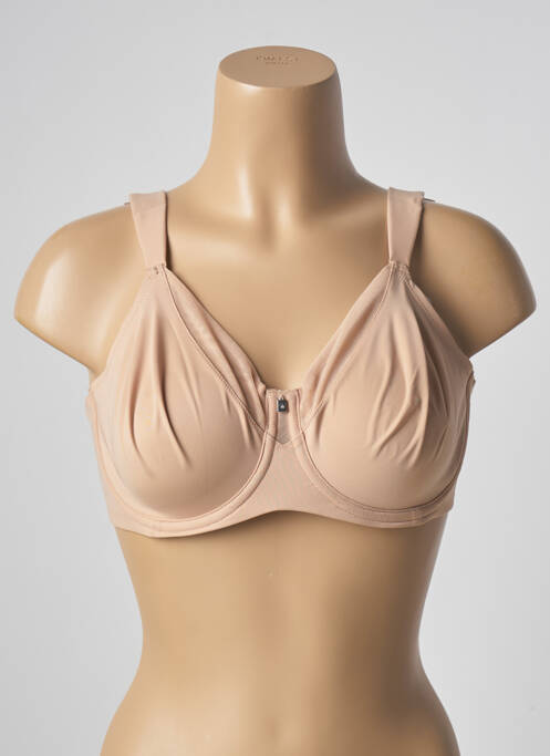 Soutien-gorge tissage tulle haut soutien-gorge emboitant beige TRIUMPH femme