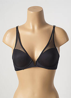 Soutien-gorge tissage tulle haut soutien-gorge emboitant noir TRIUMPH femme