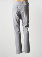 Jeans coupe droite gris X-MAX pour femme seconde vue