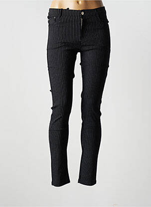 Pantalon slim noir X-MAX pour femme