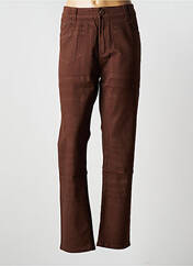 Pantalon droit marron X-MAX pour femme seconde vue