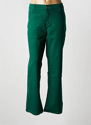 Pantalon slim vert X-MAX pour femme