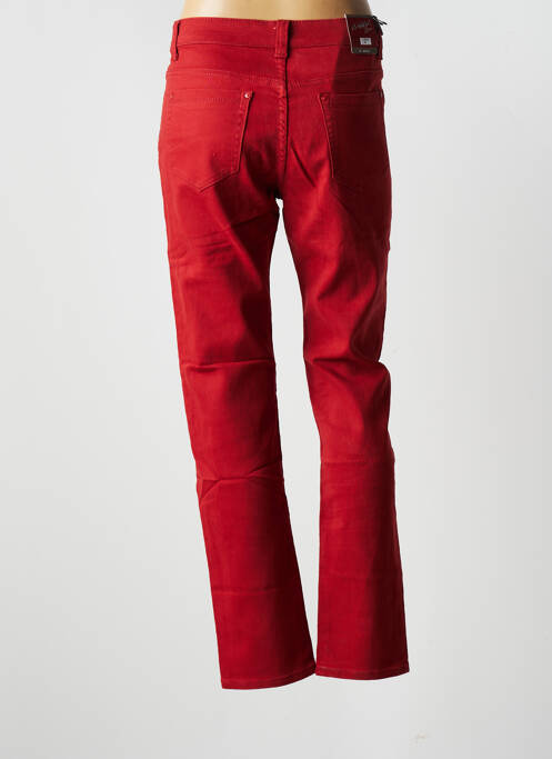 Pantalon droit marron X-MAX pour femme