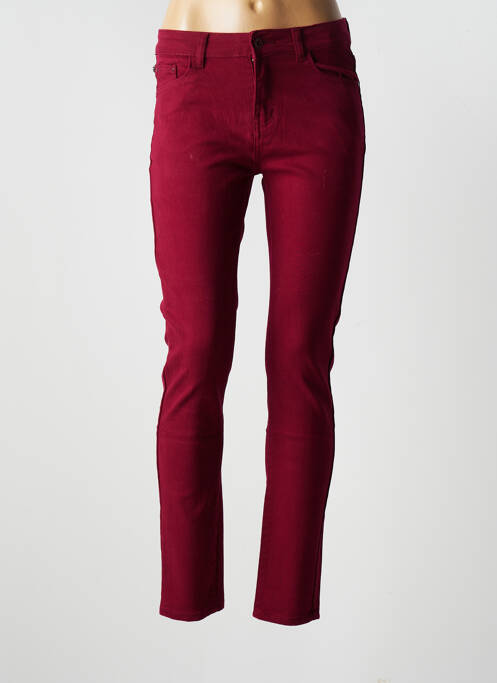 Pantalon slim rouge X-MAX pour femme