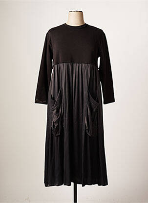 Robe longue noir URBAN BY ALEMBIKA pour femme