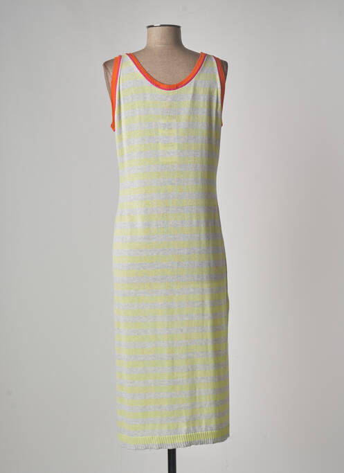 Robe pull vert PAME CARRIONI pour femme