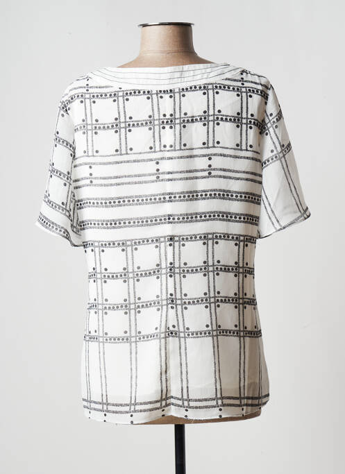 Blouse blanc S.QUISE pour femme