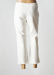 Pantalon 7/8 blanc PAME CARRIONI pour femme seconde vue