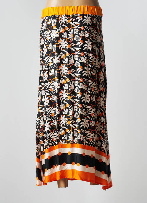 Jupe longue noir PAME CARRIONI pour femme