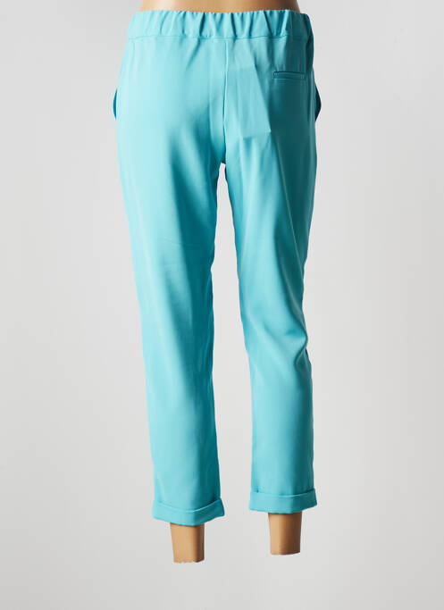 Pantalon 7/8 bleu PAME CARRIONI pour femme