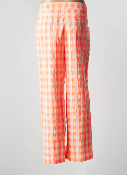 Pantalon large orange PAME CARRIONI pour femme