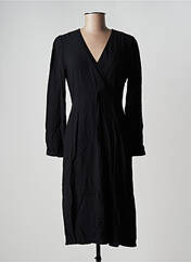 Robe mi-longue noir INDI & COLD pour femme seconde vue