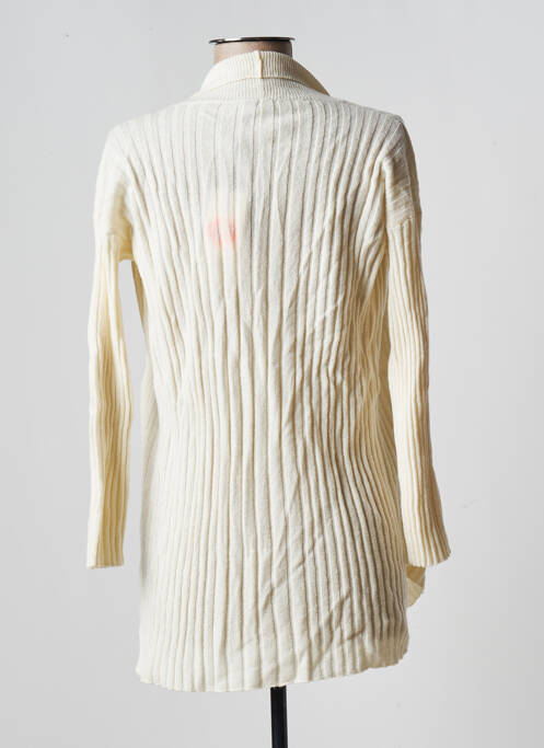 Gilet manches longues beige MARIA BELLENTANI pour femme