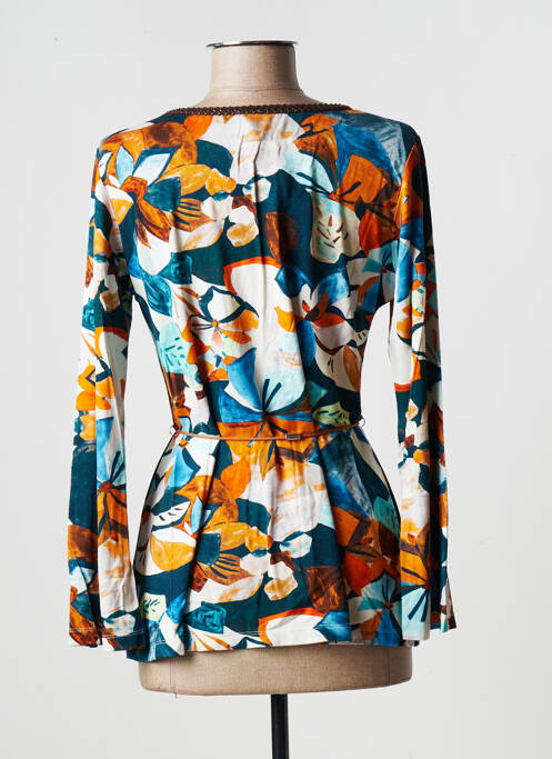 Top bleu LO! LES FILLES pour femme