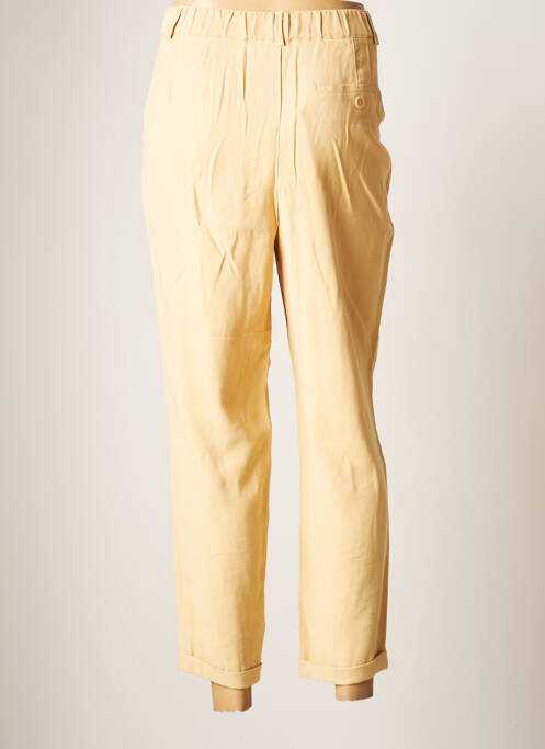Pantalon 7/8 beige YAYA pour femme