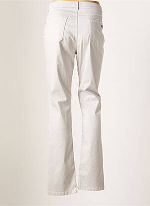 Pantalon slim taille élastique taille normale gris TBS femme