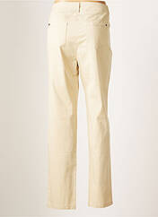 Pantalon slim beige AGATHE & LOUISE pour femme seconde vue