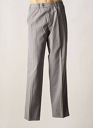 Pantalon chino gris LUC SAINT ALBAN pour homme
