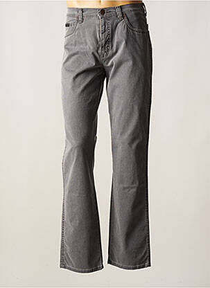 Pantalon droit gris WRANGLER pour homme
