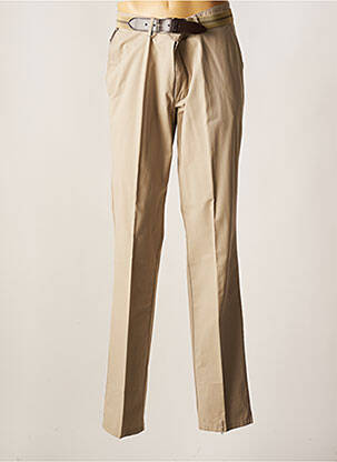 Pantalon slim beige GS CLUB pour homme