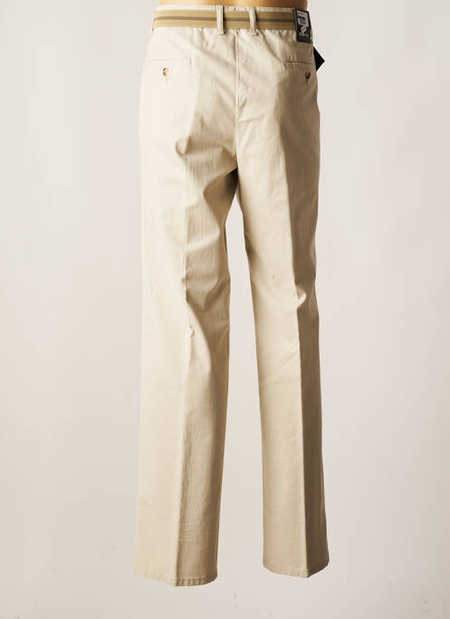 Pantalon slim beige GS CLUB pour homme