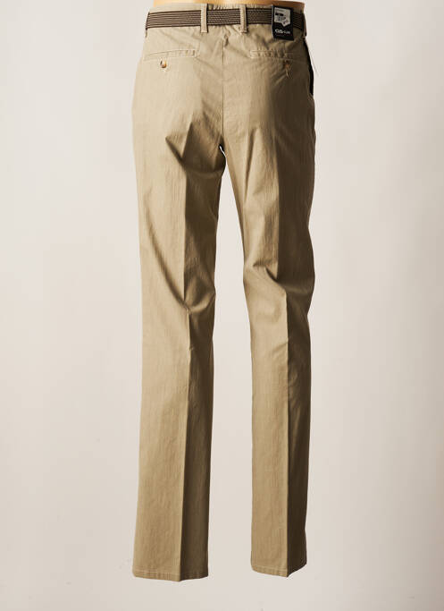 Pantalon slim marron GS CLUB pour homme