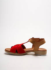 Sandales/Nu pieds rouge PAULA URBAN pour femme seconde vue