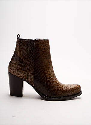 Bottines/Boots marron REGARD pour femme