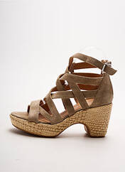 Sandales/Nu pieds beige ADIGE pour femme seconde vue