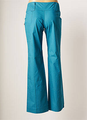 Pantalon droit stretch taille basse bleu PRINCESSE NOMADE femme