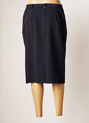 Jupe mi-longue taille normale bleu FRANCOISE F femme