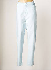 Pantalon slim bleu S.QUISE pour femme seconde vue