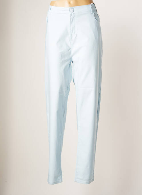 Pantalon slim bleu S.QUISE pour femme