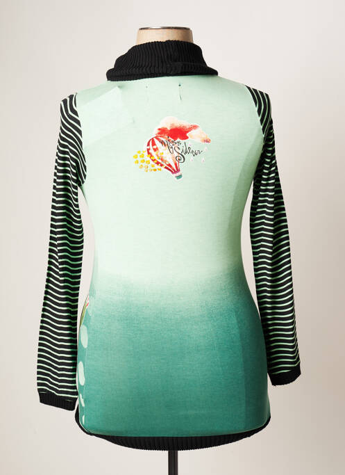 Top vert SIDECAR pour femme