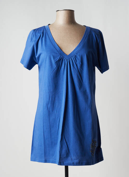 T-shirt bleu EPICEA pour femme