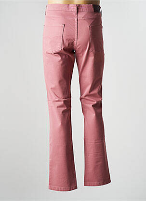 Pantalon droit stretch taille normale rose LCDN femme
