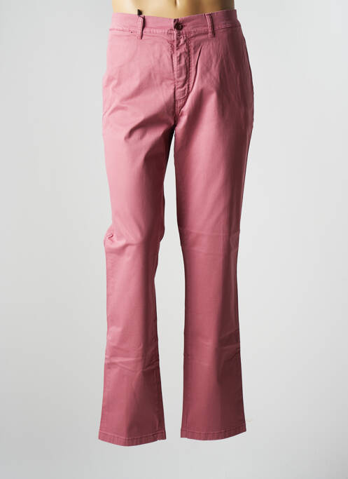 Pantalon chino rose LCDN pour homme
