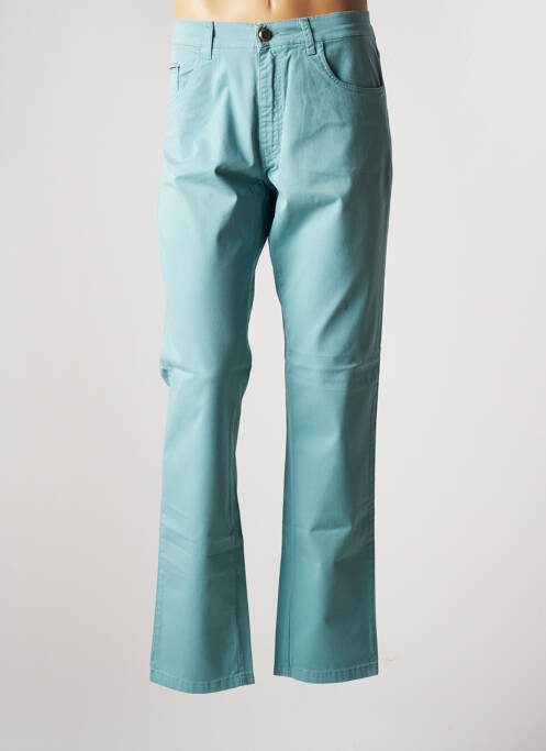 Pantalon droit vert LCDN pour homme