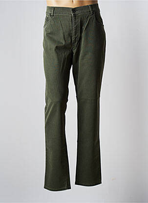 Pantalon droit vert LCDN pour homme
