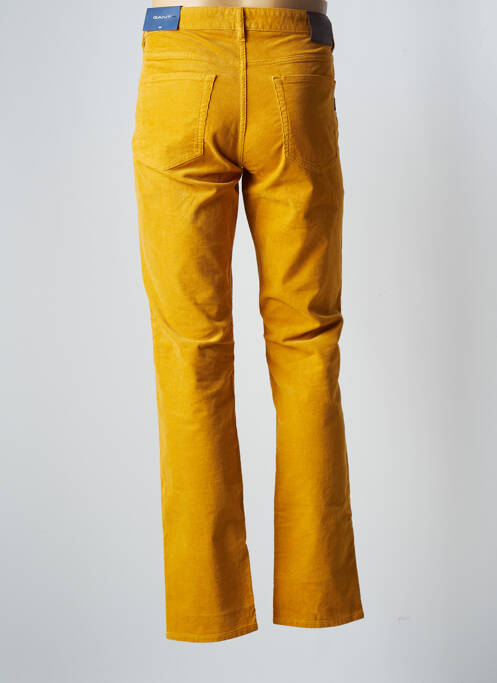 Pantalon droit jaune GANT homme