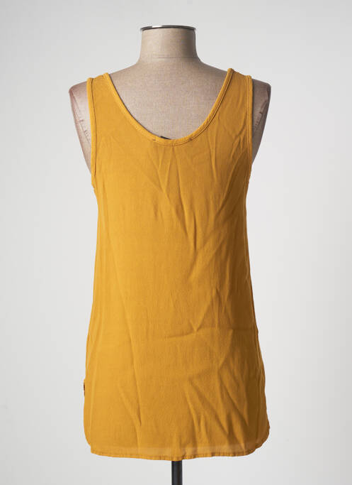 Top jaune LAUREN VIDAL pour femme