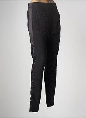 Pantalon droit noir NÜ pour femme