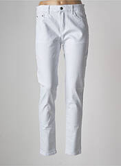 Pantalon slim blanc KALISSON pour femme seconde vue