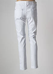 Pantalon slim blanc KALISSON pour femme seconde vue