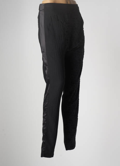 Pantalon droit noir NÜ pour femme